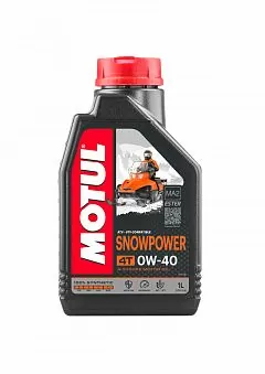 Моторное масло Snowpower 4T 0W40 1л (101230) MOTUL 105891